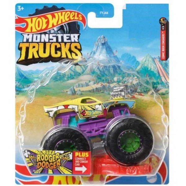 Hot Wheels Monster Trucks Rodger Dodger Kisaut J T Knet Hu