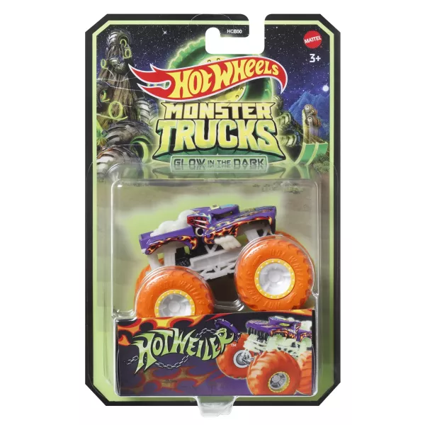 Hot Wheels Monster Trucks Lumineaz N Ntuneric Hotweiler Tulli Ro