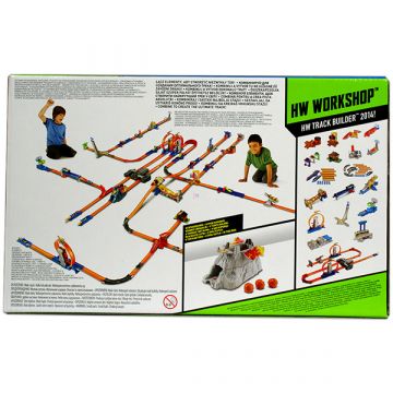 Hot Wheels Workshop Vulkánkitörés pályaépítő JátékNet hu