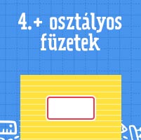 4.+ osztályos füzetek