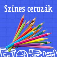 Színes ceruzák