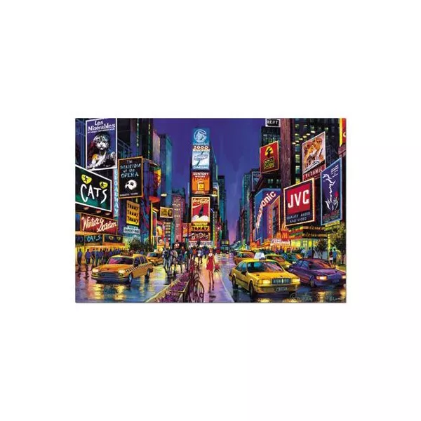 Times Square New York NEON 1000 db-os puzzle