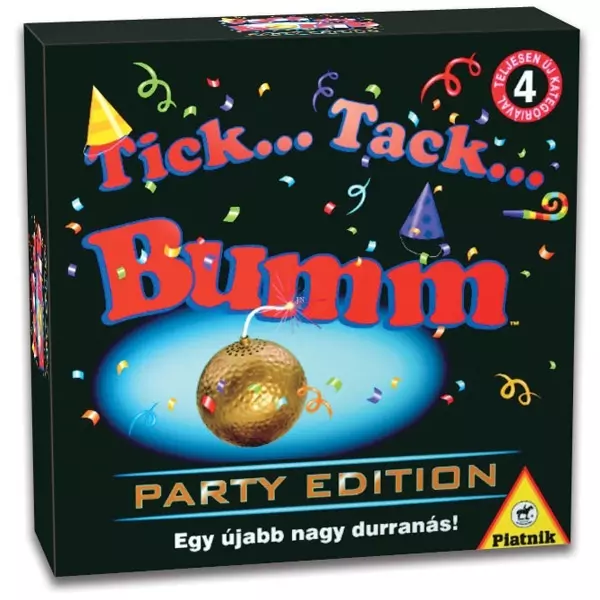 Tick... Tack... Bumm, ediție de petrecere - joc de societate în lb. maghiară