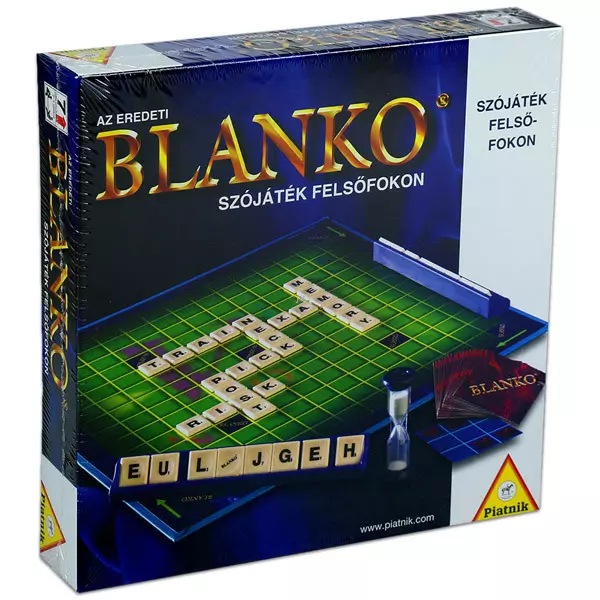 Blanko - joc de societate de cuvinte cu instrucțiuni în lb. maghiară