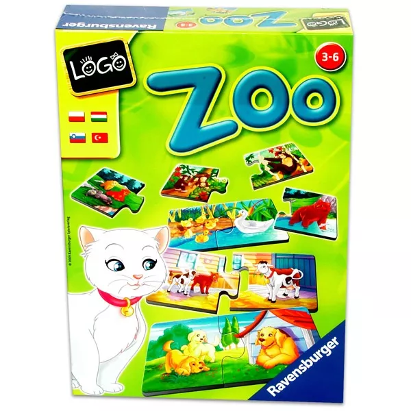 Logo Zoo - Állatok és kölykeik