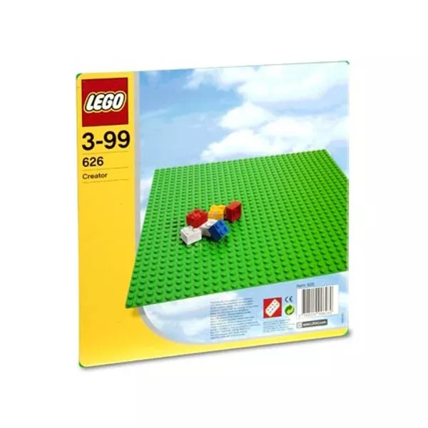 LEGO ELEMEK: Zöld építőlap 626