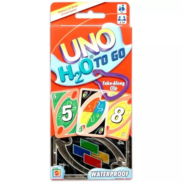 UNO kártya vízálló kártyalapokkal - hordozható változat