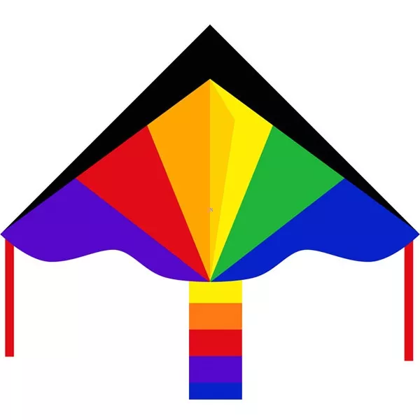 Invento - Eco line Simple Flyer Rainbow 120 cm sárkány