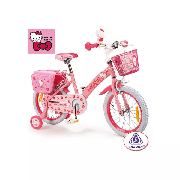 Hello Kitty pótkerekes bicikli - nagy