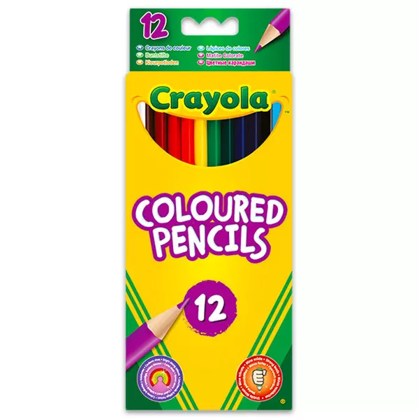 Crayola: 12 buc. creioane colorate