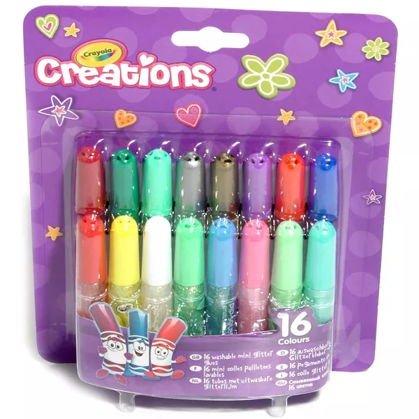 Crayola Creations: Lemosható csillámos ragasztó