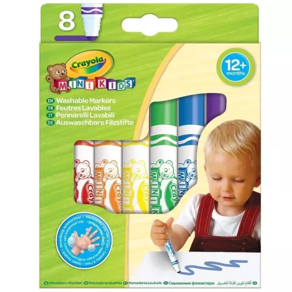 Crayola Mini Kids: Set de marcadores para niños