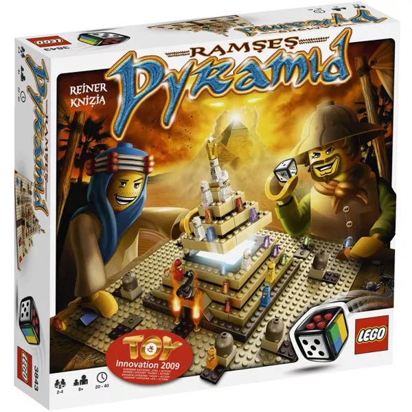 LEGO TÁRSASJÁTÉK: Ramszesz piramisa társasjáték 3843