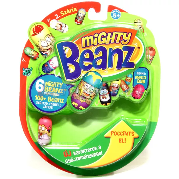 Mighty Beanz - trükkös babok 6 db-os készlet - 2. évad