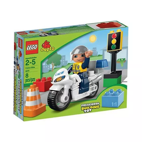LEGO DUPLO: Motoros rendőr 5679