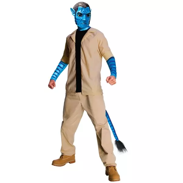 Avatar: Costum Jake pentru adulți - mărime mare 48-54