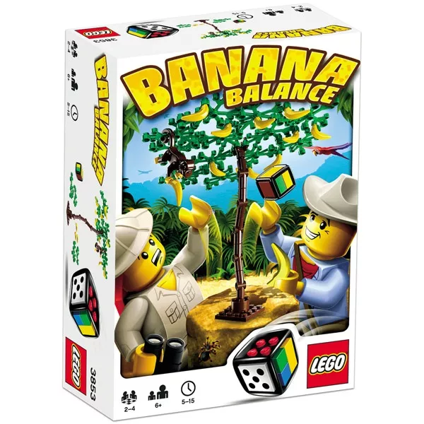 LEGO TÁRSASJÁTÉK: Banán egyensúlyozó társasjáték 3853