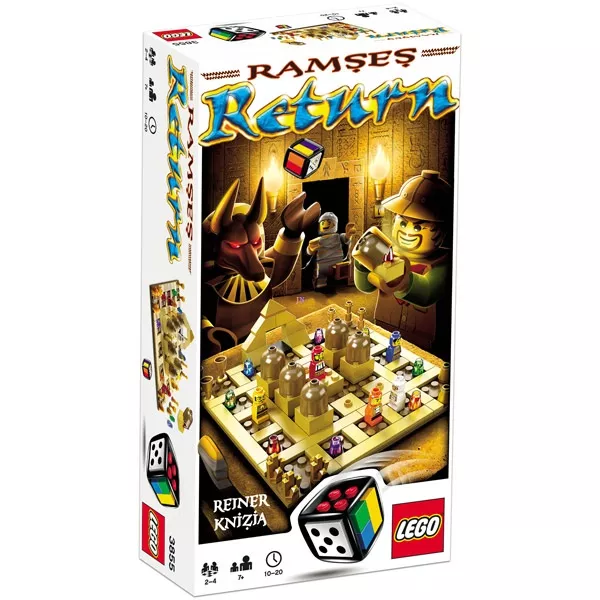 LEGO TÁRSASJÁTÉK: Ramszesz visszatér társasjáték 3855