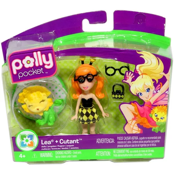 Polly Pocket: jelmezes Lea készlet
