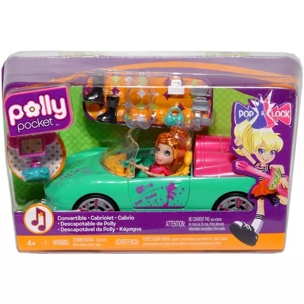 Polly Pocket: Polly zöld sportautója