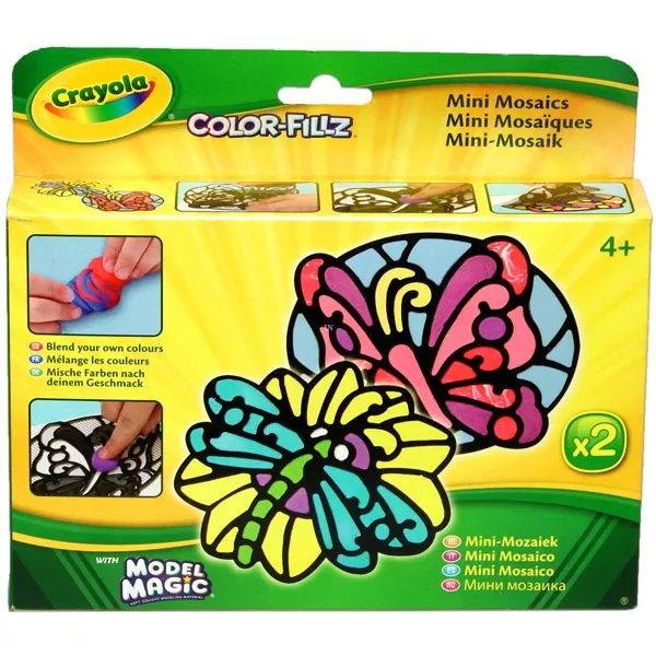 Crayola: Hüllők és lepkék mozaikkészítő