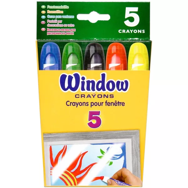 Crayola: Üvegfestő zsírkréta készlet