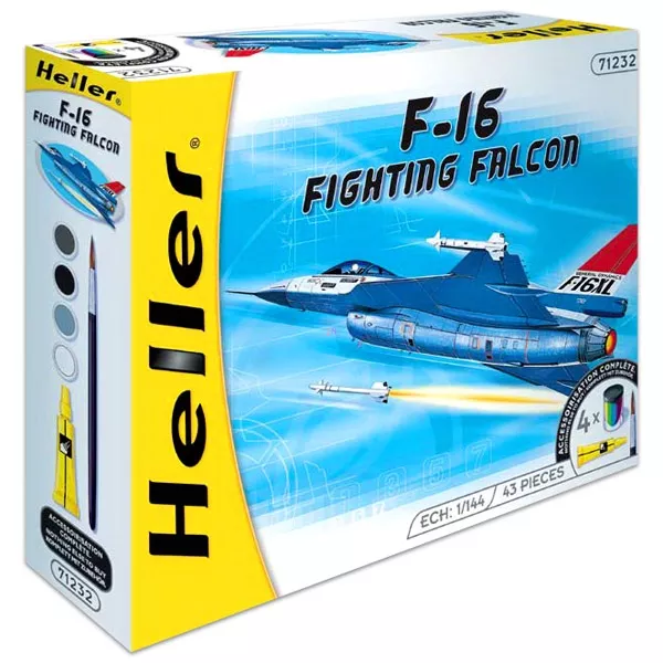 F-16 Fighting Falcon repülőgép modell készlet 1:144