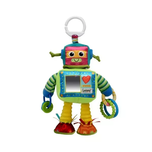 Robotul Rusty - jucărie pentru bebeluşi