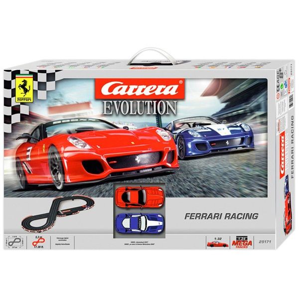 carrera evolution ferrari racers