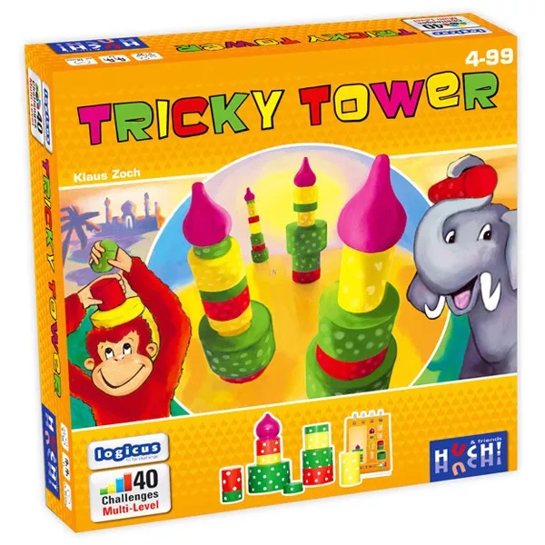 Tricky Tower logikai fejlesztő játék