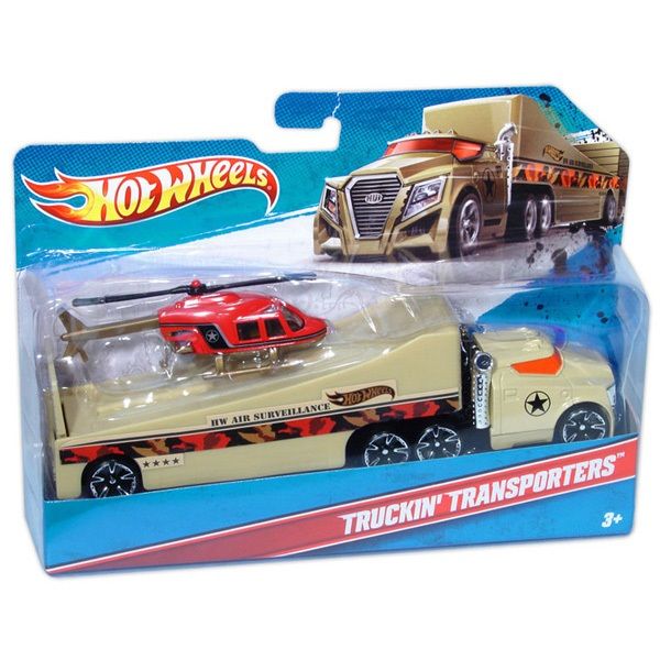 Hot Wheels: Truckin Transporters - Night Landing kamion - JátékNet.hu