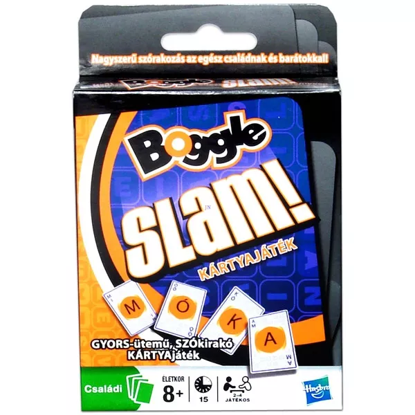 Boggle Slam szókirakó kártyajáték
