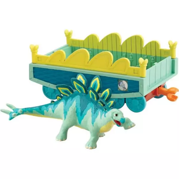 Dinozaur cu vagon de tren