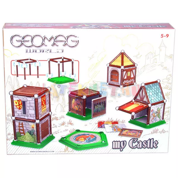 Geomag mini kastely szett JatekNet.hu