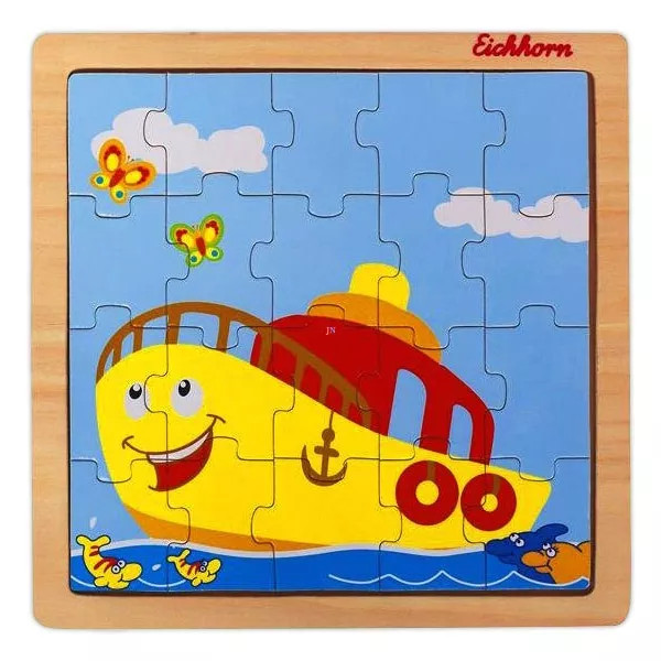 Eichhorn 20 db-os fa puzzle - hajó