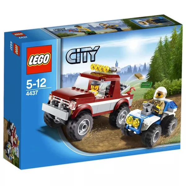 LEGO CITY: Üldöző rendőrautó 4437