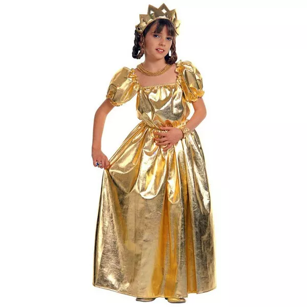 Arany hercegnő jelmez - 158 cm-es méret