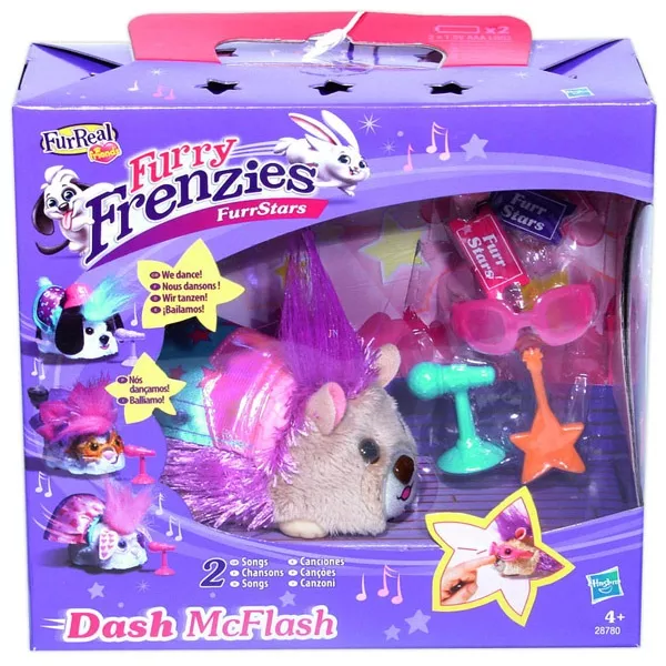 FurReal Friends - éneklő Dash McFlash plüsshörcsög