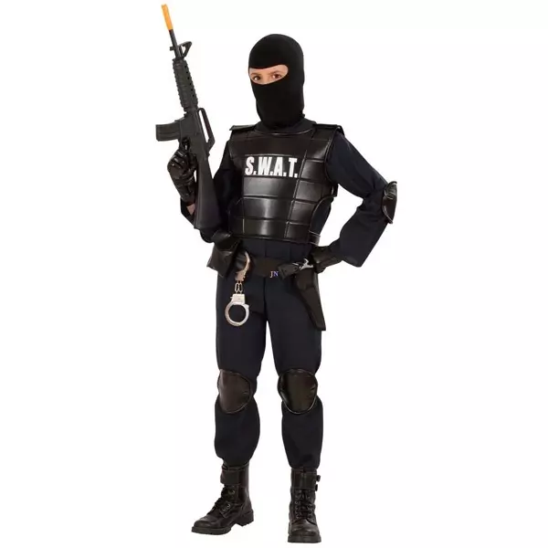 Costum Comando S.W.A.T. - mărime 158 cm