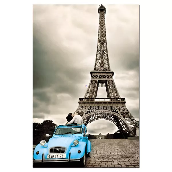 Eiffel-torony 1000 db-os miniatűr puzzle