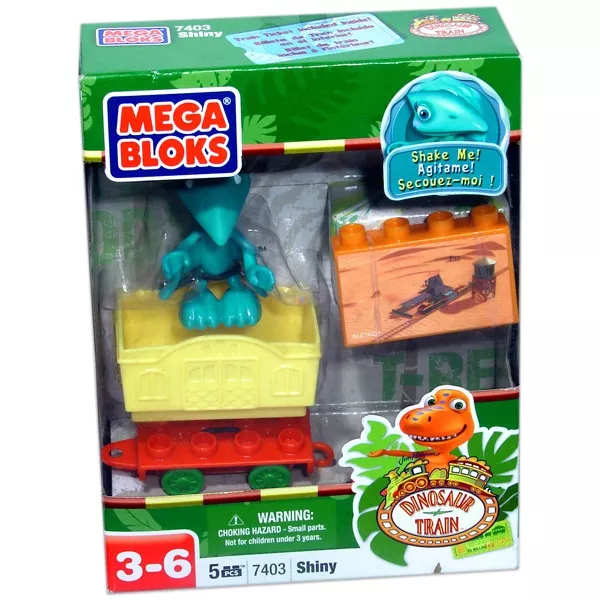 Mega Bloks - T-Rex Expressz építő szett - Shiny