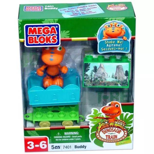 Mega Bloks - T-Rex Expressz építő szett - Buddy