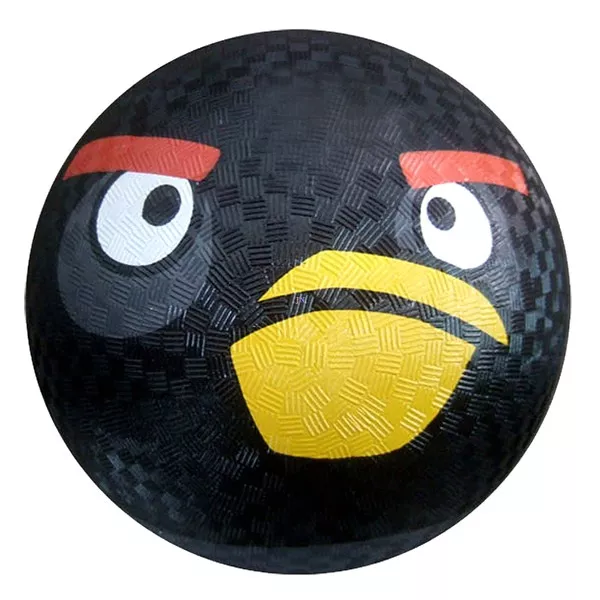 Angry Birds: Fekete madár 13 cm-es gumilabda