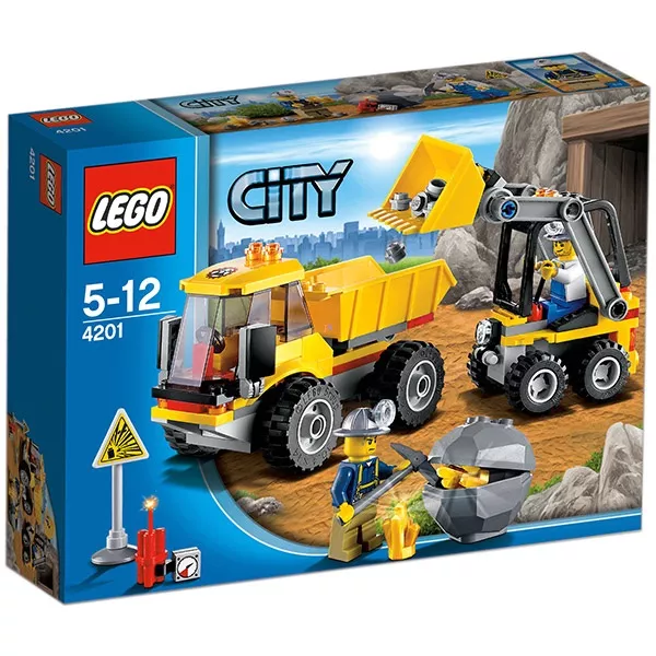 LEGO CITY: Rakodó és dömper 4201