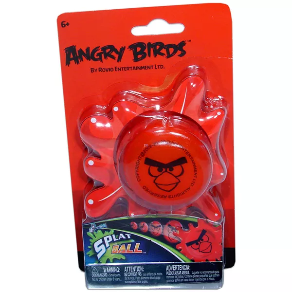 Angry Birds: Piros madár mintájú ragacsos puha labda