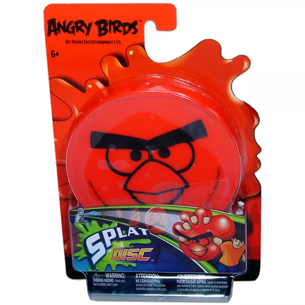 Angry Birds: Piros madár puha ragacsos korong