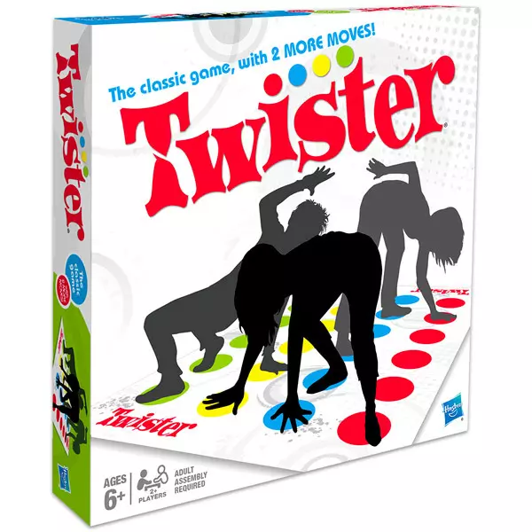 Twister joc de societate cu două noutăţi - lb. maghiară
