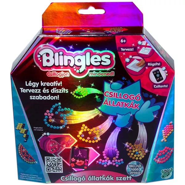 Blingles: Kezdő készlet - Csillogó állatkák