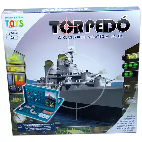 Torpedó – A klasszikus stratégiai játék