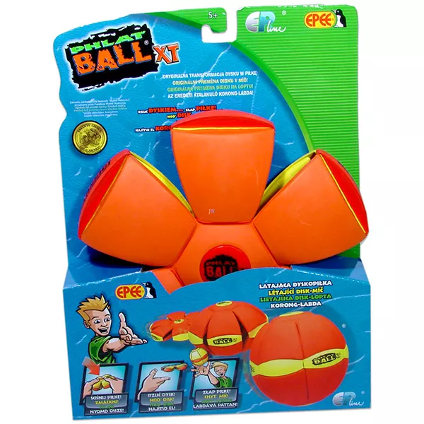 Phlat Ball - Korong labda - narancssárga-sárga